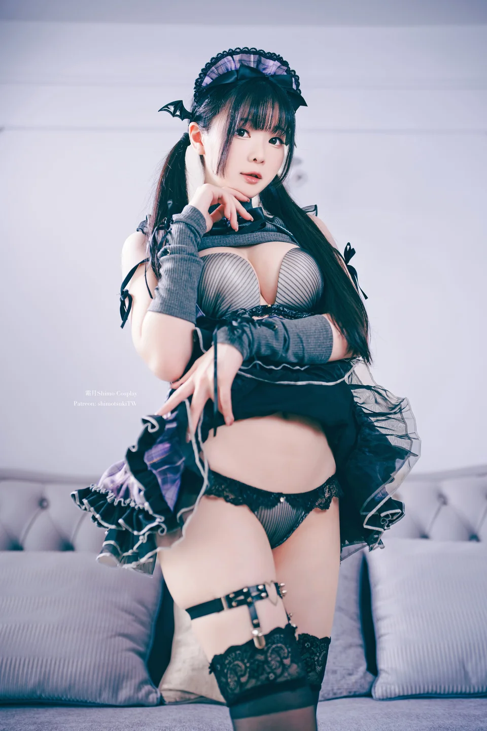 霜月shimo - Little Devil Maid [21P-168MB] tg@simisebaisi 【丝足阁】011.webp